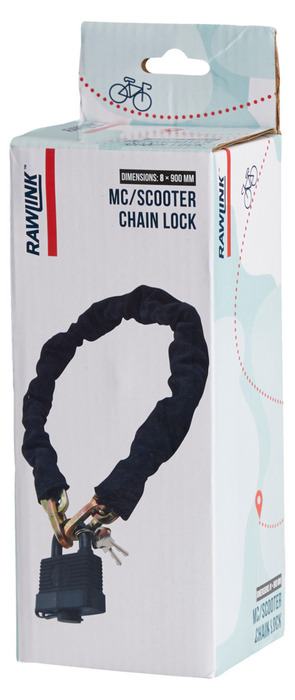 Kædelås t/MC og scooter 8 x 900 mm - Rawlink